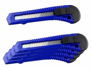 Cuttermesser 5x Paketmesser Teppichmesser Kartonmesser 18mm - Bild 1 von 1