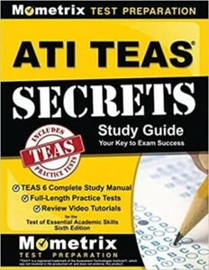 ATI TEAS Secrets Studienführer: TEES 6 komplettes Lernhandbuch, Praxis in voller Länge - Bild 1 von 1