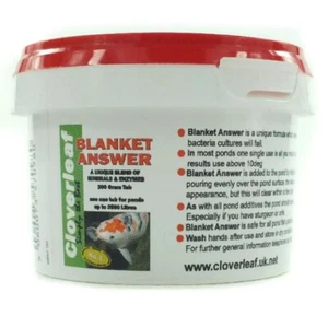 Cloverleaf Blanket Answer 200g Fish Koi Pond Blanket Weed Treatment - Picture 1 of 1