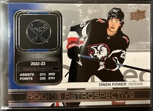 2023-24 Upper Deck Owen Power Rookie Retrospective #RR5 Sabres - Bild 1 von 2