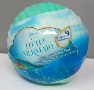Disney Little Mermaid Mini Collectible Plush Shell 2023 **NEW Sealed** - Picture 1 of 6