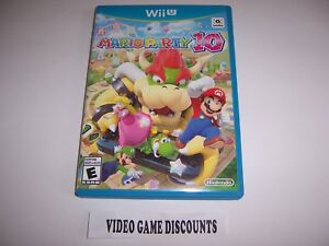 Original Box Case for Nintendo Wiiu Wii U Mario Party 10 Ten