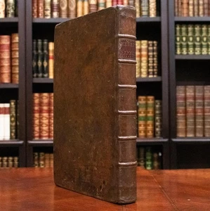 1707 An Exposition of the Five Books of Moses Torah First Edition 13" Tall Scarc - Picture 1 of 14