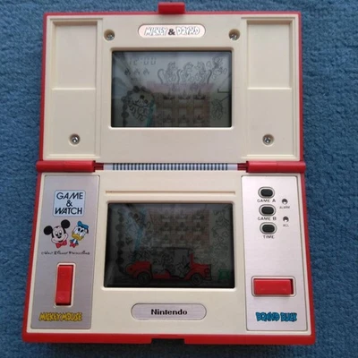 Console Nintendo Game and Watch DM 53 Mickey and Donald Multi Screen Japon - Photo 1/4