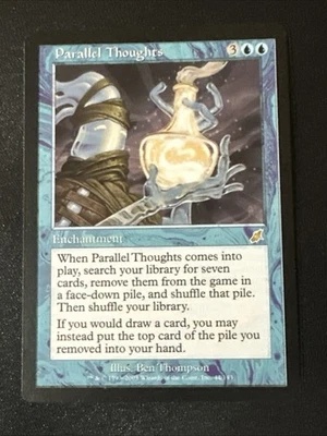 Parallel Thoughts Mtg X1 Scourge NM Cond See Pics English - Image 1 of 2
