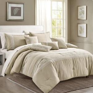 HYPATIA 7PC COMFORTER SET - Picture 1 of 11