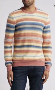 Faherty Stripe Crewneck Sweater Men’s Size XXL - Bild 1 von 4