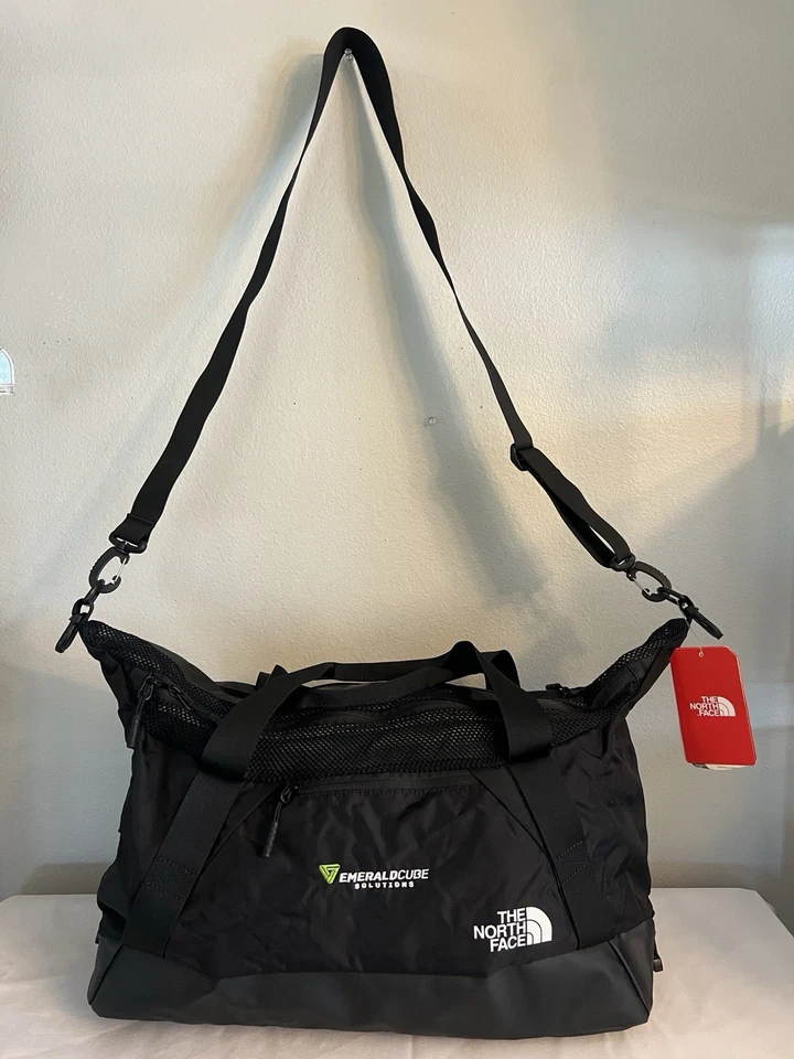 The North Face Apex Duffel Nf0a3kxx Color Black #90725 Canvas WW Logo