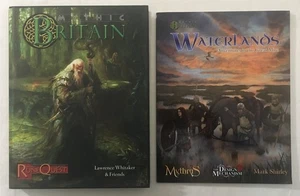 Mythic Britain di Lawrence Whitaker - HC / Waterlands di Mark Shirley - SC - Foto 1 di 8