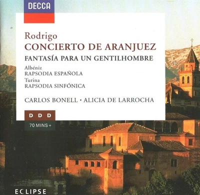 Rodrigo, Albéniz, Turina - Concierto De Aranjuez etc (CD 1995) Dutoit; LSO - Image 1 of 2