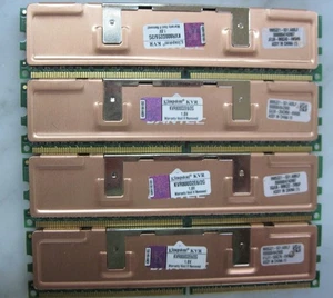 Kingston 2GB x 4 = 8GB PC2-6400 DDR2-800MHz ECC Unbuffered CL6 240-pin DIMM - Picture 1 of 6