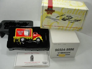 Matchbox 12cm lang YYM96504 - 1948 GMC COE Truck Coca Cola - rot/gelb - Bild 1 von 1