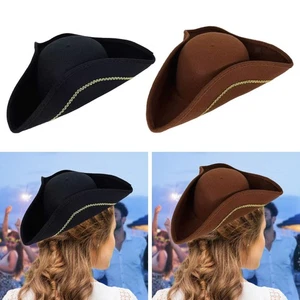 Piratenhut Kopfschmuck Geschenk für Erwachsene, Männer & Frauen für Festival Show Rollenspiel - Bild 1 von 13