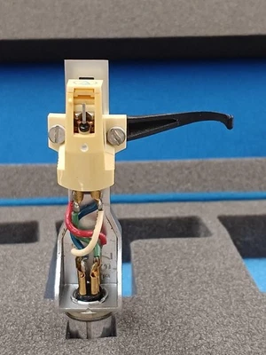 Audio-Technica TT11 MC Cartridge w/ Headshell Japan Rare Vintage Tested - Image 1 of 4