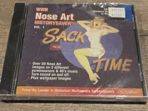 WW2 Nose Art History Saver Volume 1 PC CD Rom Screensavers & 40s Music Brand New - Picture 1 of 9