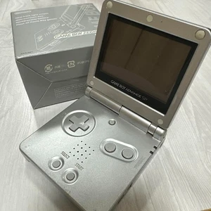 Nintendo GameBoy Advance SP GBA SP silver - Picture 1 of 5