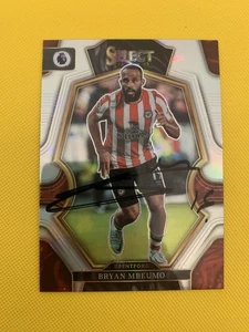 Tarjeta seleccionada plateada firmada por Bryan Mbeumo con certificado de autenticidad - Manchester United / Camerún - Imagen 1 de 1