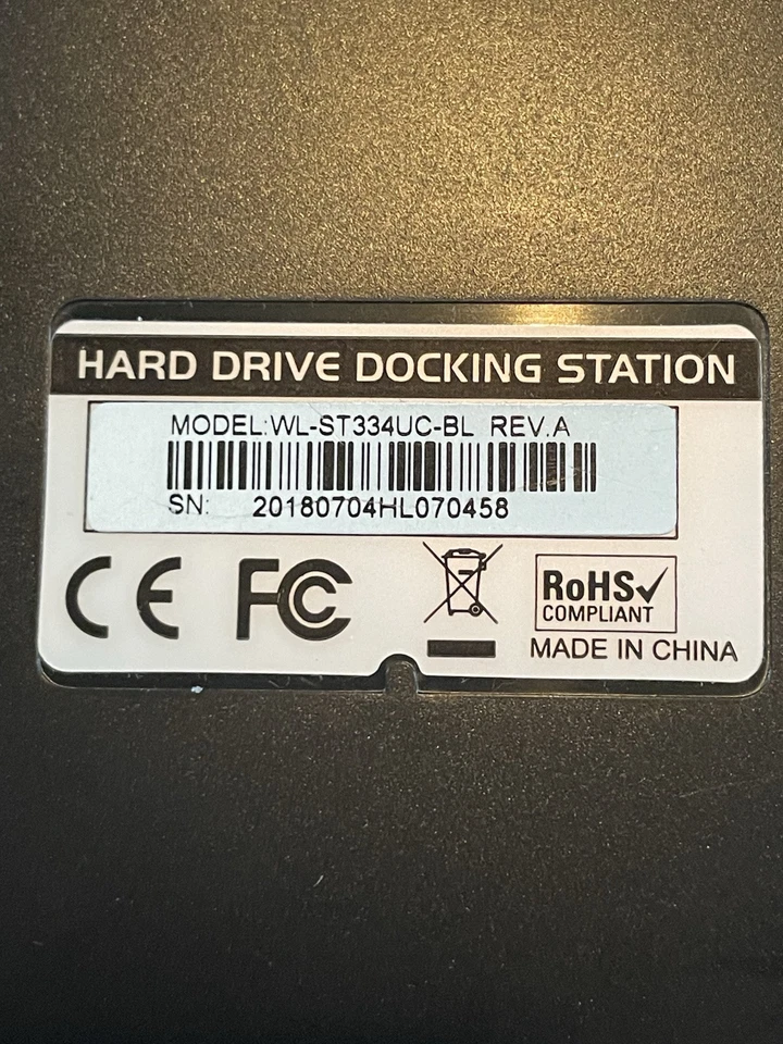 2.5" 3.5" SATA HDD Hard Drive Disk USB 1.1 2.0 Port Card Reader Docking Station - Image 1 of 4