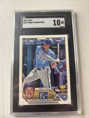 Tarjetas graduadas Topps Serie 1 2023 Rutschman Pasquantino Grissom Greene Harris Foto 1 de 3