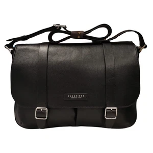 Messenger The Bridge Cesare  Unisex Pelle Nero - Photo 1/3