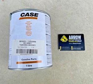 GENUINE CASE EXCAVATOR PAINT TIN / 73332858 / 1 LITRE / COLOUR: GREY - Picture 1 of 2