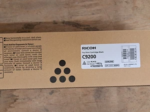 Orig. RICOH Toner C9200 828565 black schwarz - Bild 1 von 2