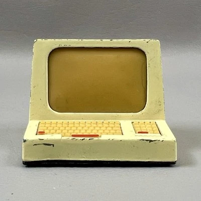 Vintage Die Cast 2" Miniature Computer Pencil Sharpener Made in Hong Kong - Image 1 of 4