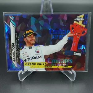 Lewis Hamilton 2020 cromado fórmula 1 F1 ganador del Gran Premio zafiro #137 - Imagen 1 de 2