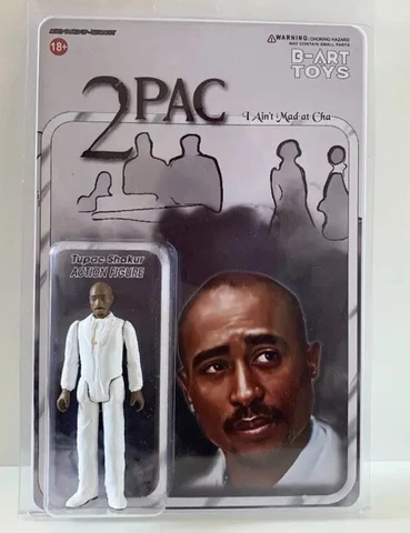 Tupac Shakur - I Ain't Mad at Cha 3.75" LIMITED SERIES custom action figure 2PAC Cover