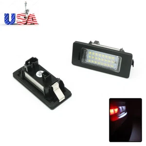 2Pc Canbus Led Number License Plate Light Lamp For BMW E39 - Picture 1 of 13