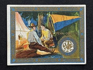 Penn College Camping ~ T51 Murad Cigarettes College Series ~ 3ª Serie - Imagen 1 de 2