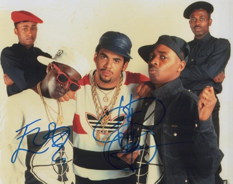 Public Enemy (Chuck D & Flavor Flav) signed 8x10 photo in-person Cover