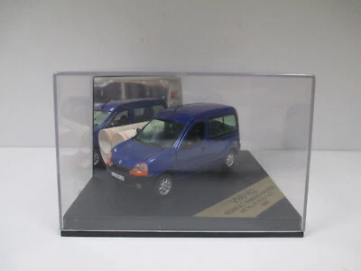 RENAULT KANGOO SALOON Vitré Bleu Blue Blau 1998 VITESSE V98162 au 1/43 Modele A - Photo 1/4