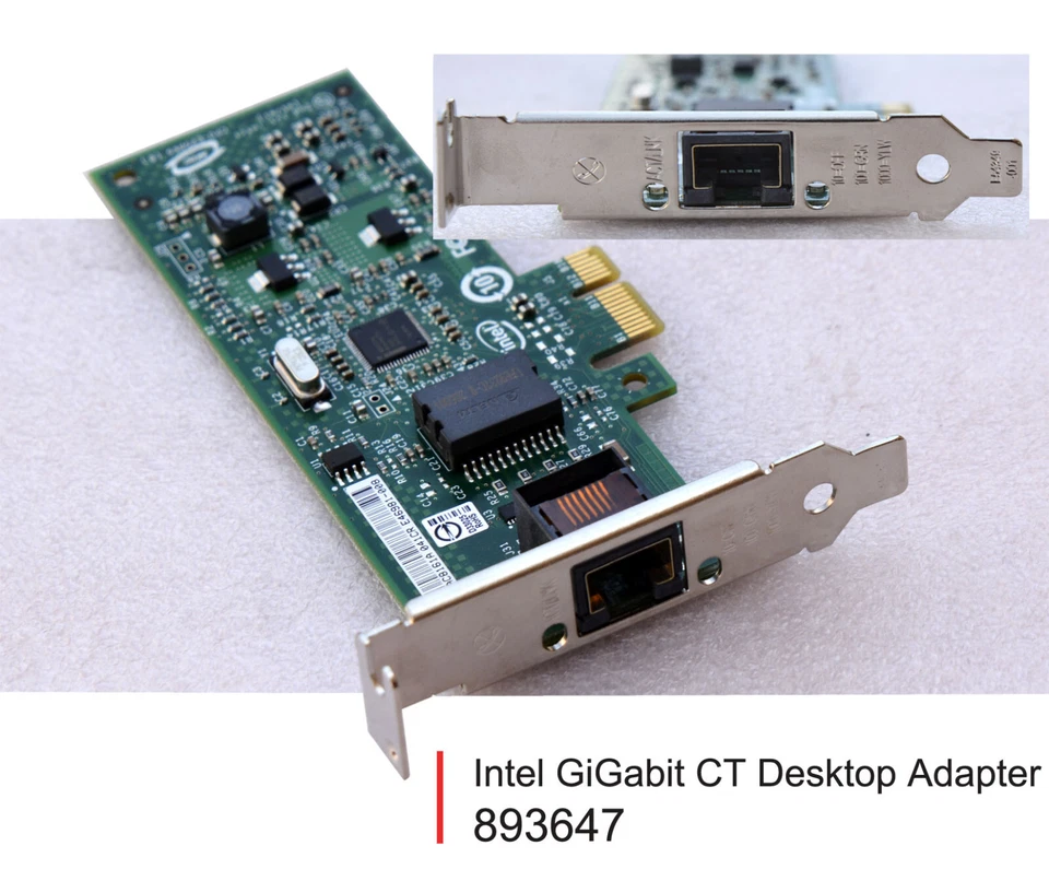 Net Pci-express 1000t Intel ct Desktop Adattatore Blk
