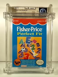 Fisher Price Perfect Fit New Nintendo NES Factory Sealed WATA Grade 9.6 A+ Mint - Picture 1 of 3