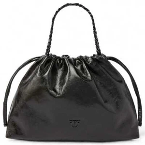 Fashion Bag PINKO Woman Black Leather - 103417-A1EO-Z99B - Picture 1 of 4