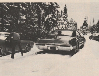 Vintage 1969 GM Oldsmobile Toronado Original Print Ad 21x28cm Classic Car C&D 03 - Image 1 of 3