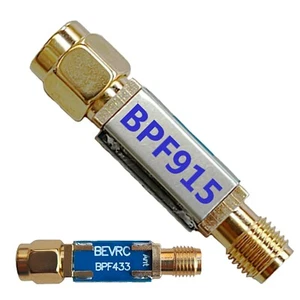 915MHz(902-928) RFID receiver dedicated SAW bandpass filter SMA interfacema99 - Photo 1/7