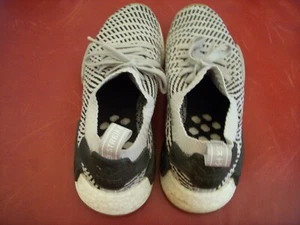 Men's Adidas Mesh Knit Upper Mock Lace Up Style Sneakers Size 8.5 - Picture 1 of 5