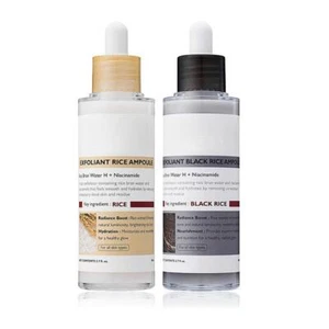 80ml PEEL SHOT GLOW EXFOLIANT RICE AMPOULE (WHITE RICE/BLACK RICE) - Picture 1 of 17
