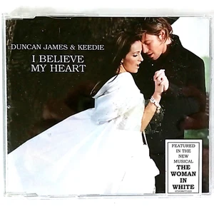 Duncan James & Keedie - I Believe My Heart (CD Single, 2004 Virgin) 2 Tracks - Picture 1 of 3