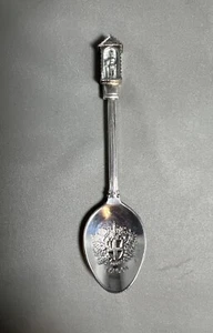 "WAPW London Souvenirlöffel Silberplatte 3,75"" - Bild 1 von 5