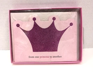 American  Greetings From One Princess To Another Cards And Envelope Set Of 10 - Picture 1 of 5