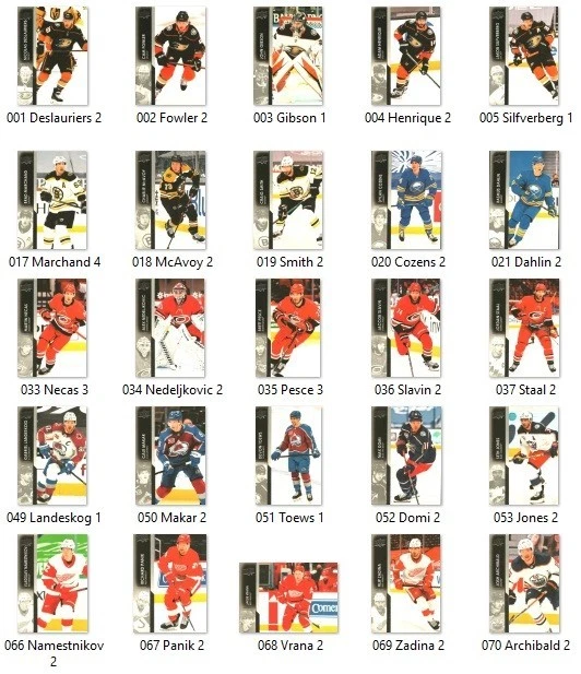 2021-22 UD Hockey Series 1 #1-200 - Pick your card - Image 1 of 1