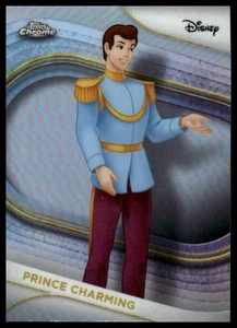 2025 Topps Chrome Disney #76 Prince Charming Refractor - Imagen 1 de 2