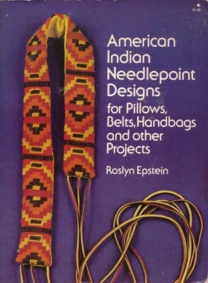 VTG!OOP!AMERICAN INDIAN NEEDLEPOINT DESIGNS FOR PILLOWS,BELTS,HANDBAGS - Image 1 of 2