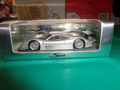 Spark Silver #6 Mercedes CLR S0996 Die Cast 1:43 New in Box - Image 1 of 4