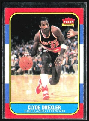 Fleer 1986-87 - Clyde Drexler #26 Foto 1 de 2