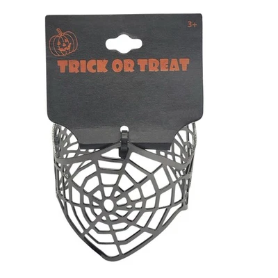 Spiderweb Bracelet Metal Open Back Costume Accessory Halloween - Image 1 of 4