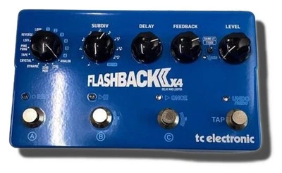 TC Electronic Flashback X4 Delay Pedal 4606 getestet & funktioniert - Bild 1 von 4